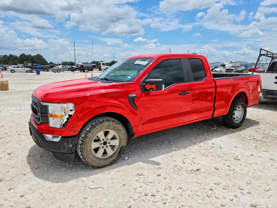 2021 Ford F-150 VIN 1FTEX1CP4MKD85315 — COPART salvage auction photo