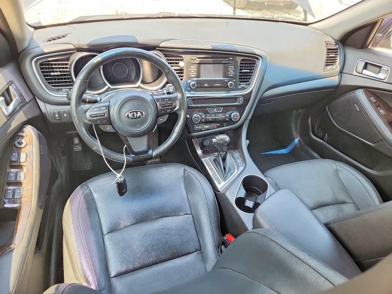 2015 Kia Optima VIN 5XXGN4A76FG492804 COPART salvage auction — WATER/FLOOD, Il - Salvage Cert-Flood, sold $550 on 2026-07-31 (photo 8)