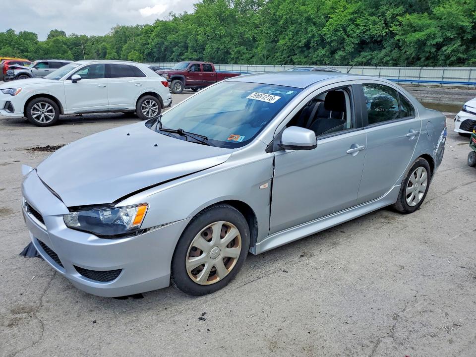 2012 Mitsubishi Lancer VIN JA32U2FU8CU030331 COPART salvage auction — FRONT END, Salvage Title, sold $500 on 2026-07-16 (photo 1)
