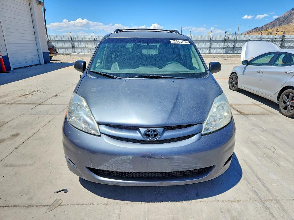 2010 Toyota Sienna VIN 5TDKK4CC3AS323280 COPART salvage auction — FRONT END, UT - CERTIFICATE OF TITLE, sold $400 on 2026-07-28 (photo 5)