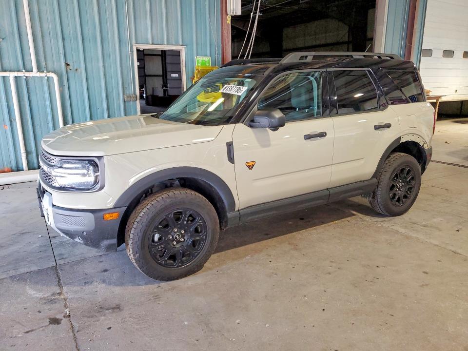 2025 Ford Bronco sport VIN 3FMCR9DA8SRF22707 — COPART salvage auction photo