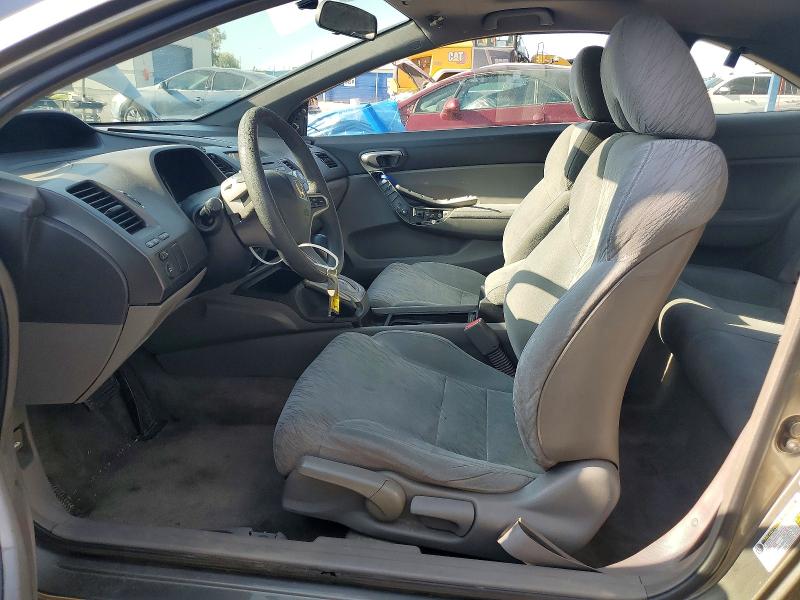 2006 Honda Civic VIN 2HGFG12856H543316 COPART salvage auction — FRONT END, Tx - Salvage Vehicle Title, sold $125 on 2026-07-31 (photo 7)