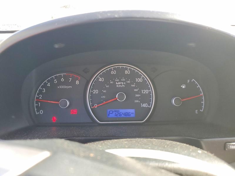 2010 Hyundai Elantra VIN KMHDU4AD8AU070575 COPART salvage auction — FRONT END, AZ - CERT OF TITLE - SALVAGE, sold $900 on 2026-07-16 (photo 9)