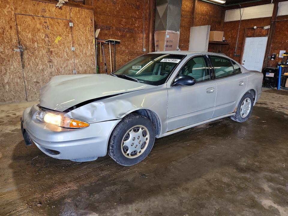 2002 Oldsmobile Alero VIN 1G3NK52F82C152687 COPART salvage auction — FRONT END, Pa - Certificate Of Salvage, sold $250 on 2026-07-30 (photo 1)