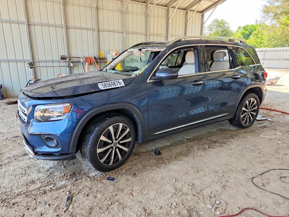 2022 Mercedes-benz Glb VIN W1N4M4HB1NW239654 — COPART salvage auction photo