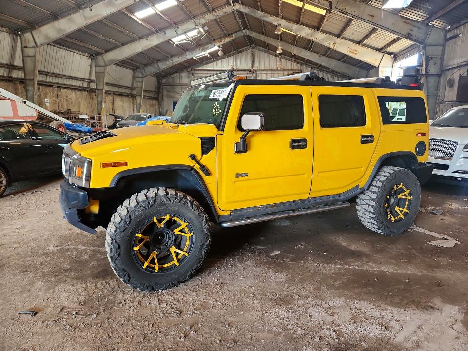 2004 Hummer H2 VIN 5GRGN23U14H121832 COPART salvage auction — MINOR DENT/SCRATCHES, Pa - Cert Of Title, sold $2,550 on 2026-07-08 (photo 1)