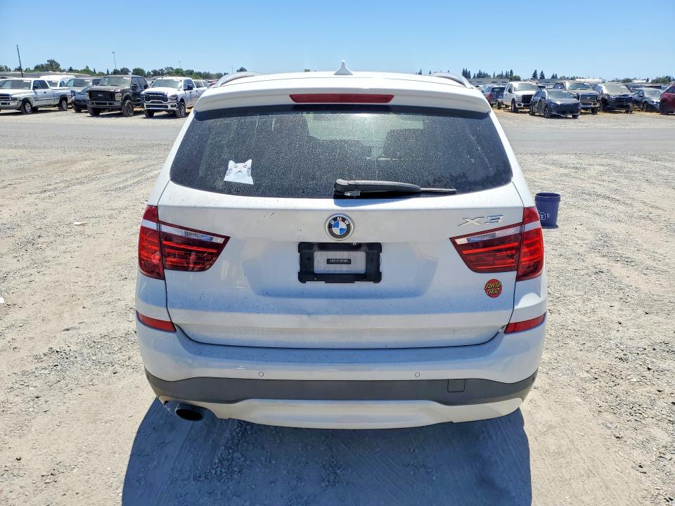 2015 BMW X3 VIN 5UXWY3C59F0E95689 COPART salvage auction — FRONT END, Ca - Dis/Dlr/Exp Only Clean Title, sold $3,000 on 2026-07-23 (photo 6)