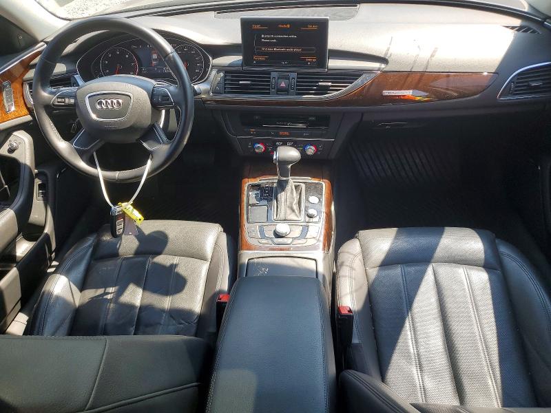 2014 Audi A6 VIN WAUHGAFC9EN085708 COPART salvage auction — REAR END, WA - BILL OF SALE, sold $2,750 on 2026-07-24 (photo 8)