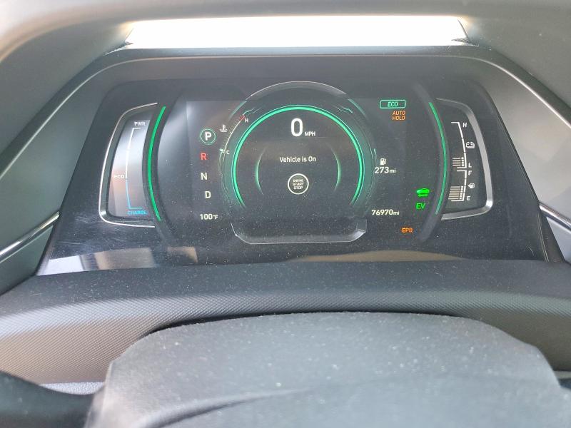 2021 Hyundai Ioniq VIN KMHC05LC3MU255283 COPART salvage auction — FRONT END, Salvage Title, sold $2,100 on 2026-07-27 (photo 9)