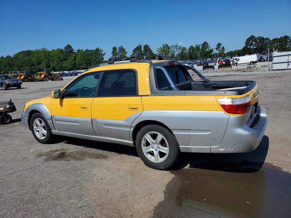 2003 Subaru Baja VIN 4S4BT61C936109372 COPART salvage auction — REAR END, Nc - Dealer Only Clean Title, sold $350 on 2026-07-21 (photo 2)
