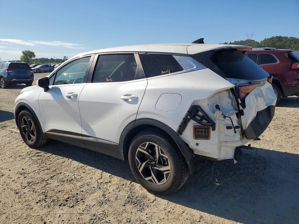 2023 Kia Sportage VIN KNDPU3AF8P7116765 COPART salvage auction — REAR END, Ca - Salvage Certificate, sold $7,000 on 2026-07-24 (photo 2)