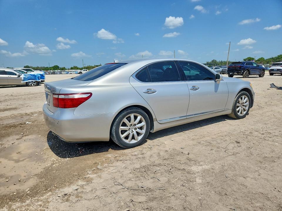 2008 Lexus Ls 460 VIN JTHBL46F485056863 COPART salvage auction — FRONT END, FL - CERTIFICATE OF TITLE, sold $575 on 2026-07-28 (photo 3)