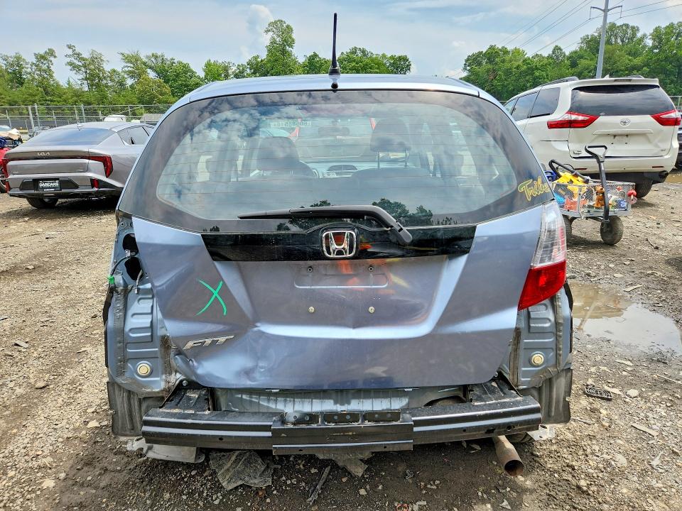 2011 Honda Fit VIN JHMGE8H38BC005704 COPART salvage auction — REAR END, MD - CERT OF SALVAGE < 75% DAMAGE, sold $775 on 2026-07-31 (photo 6)