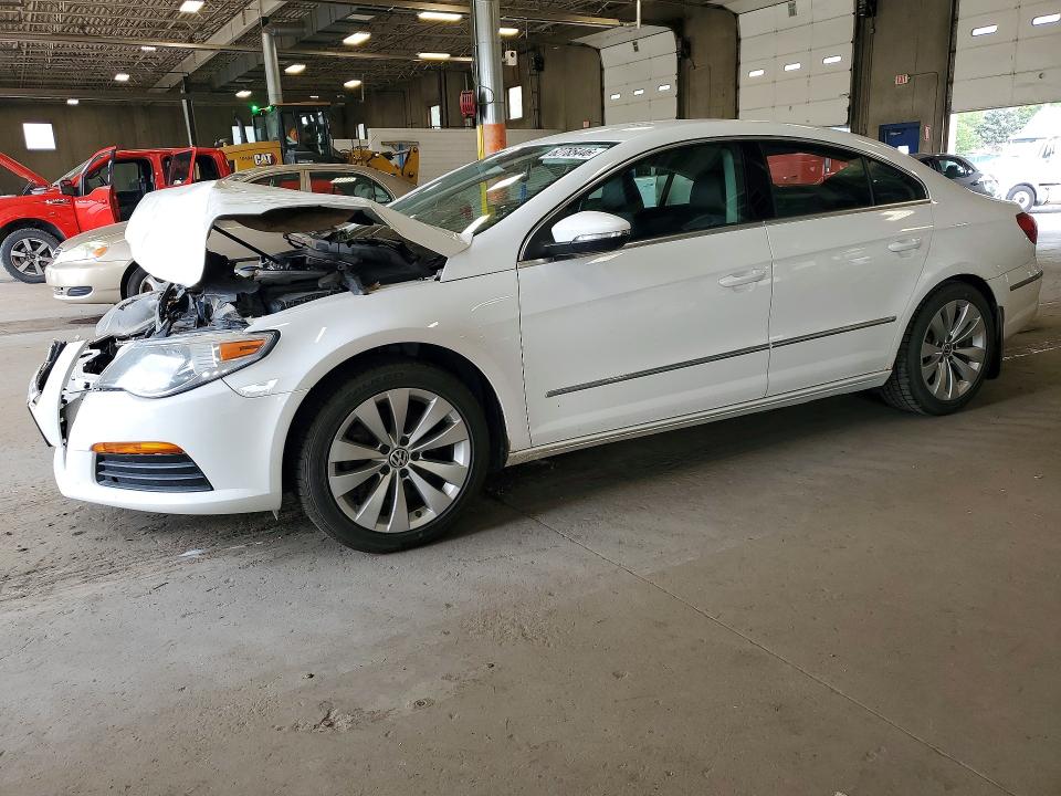 2012 Volkswagen Passat cc VIN WVWMP7AN1CE538696 COPART salvage auction — FRONT END, Mn - Parts Vehicle Bill Of Sale, sold $575 on 2026-08-11 (photo 1)