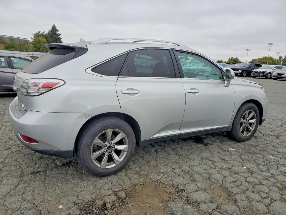 2011 Lexus Rx 350 VIN JTJBK1BA2B2011567 COPART salvage auction — SIDE, CA - SALVAGE CERTIFICATE, sold $2,150 on 2026-07-24 (photo 3)