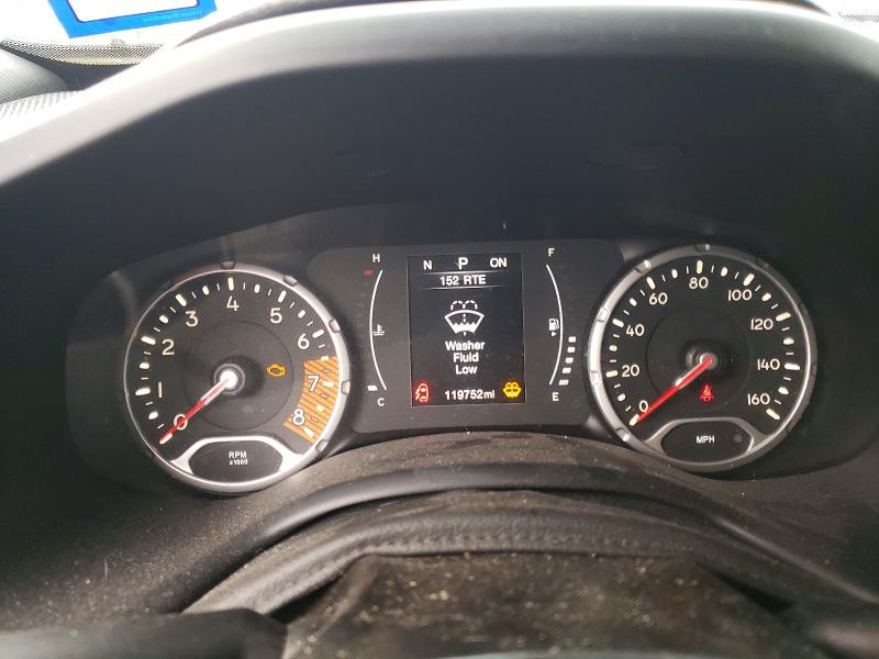 2020 Jeep Renegade VIN ZACNJABB5LPL48766 COPART salvage auction — FRONT END, TX - CERTIFICATE OF TITLE (P), sold $3,950 on 2026-07-30 (photo 9)