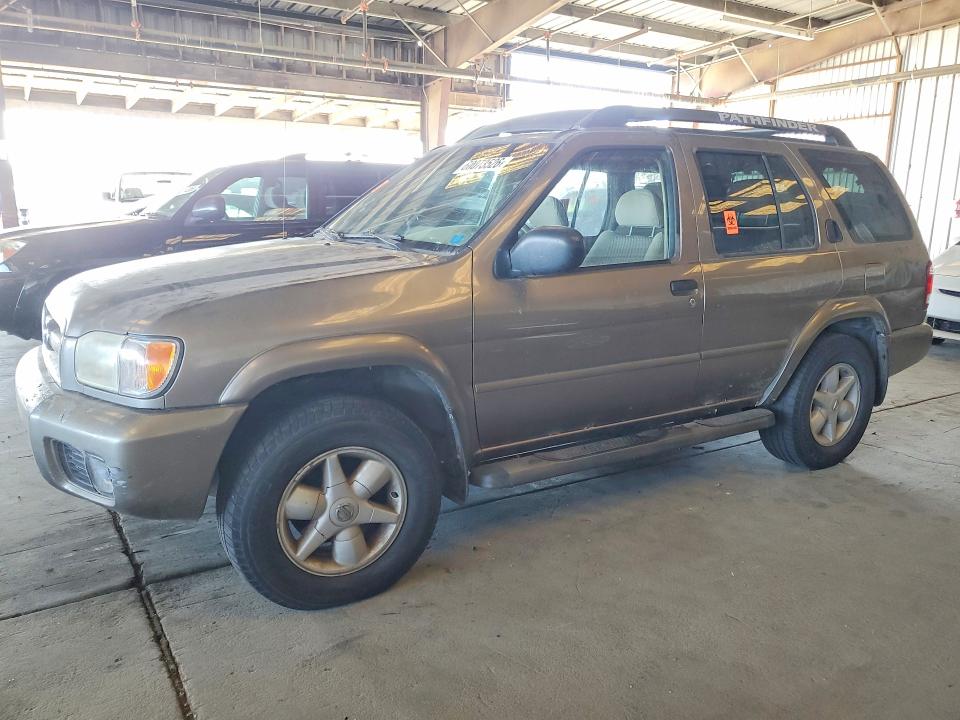 2002 Nissan Pathfinder VIN JN8DR09YX2W743267 COPART salvage auction — REAR END, CA - SALVAGE CERTIFICATE, sold $525 on 2026-07-23 (photo 1)