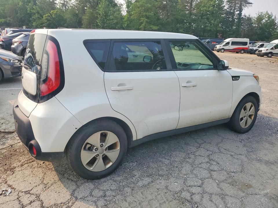2016 Kia Soul VIN KNDJN2A22G7287232 COPART salvage auction — MINOR DENT/SCRATCHES, VA - CERT OF TITLE - SALVAGE, sold $200 on 2026-07-28 (photo 3)