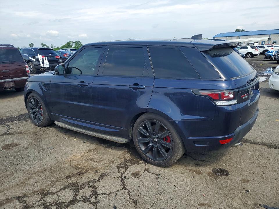 2017 Land rover Range rover sport VIN SALWV2FEXHA146494 COPART salvage auction — NORMAL WEAR, Pa - Cert Of Title (P), sold $10,300 on 2026-07-27 (photo 2)
