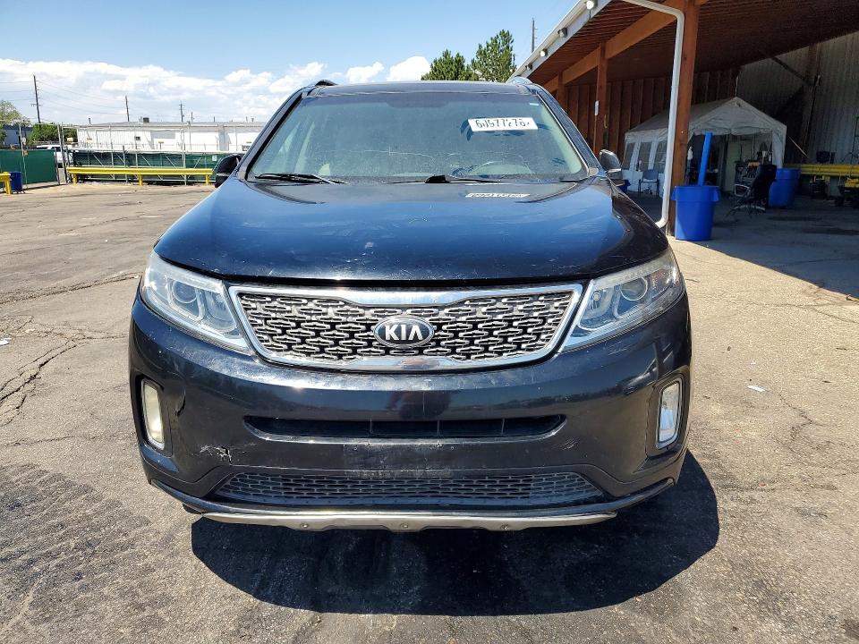 2014 Kia Sorento VIN 5XYKW4A78EG431407 COPART salvage auction — MECHANICAL, Co - Dis/Dlr/Exp Only Clean Title, sold $750 on 2026-07-28 (photo 5)
