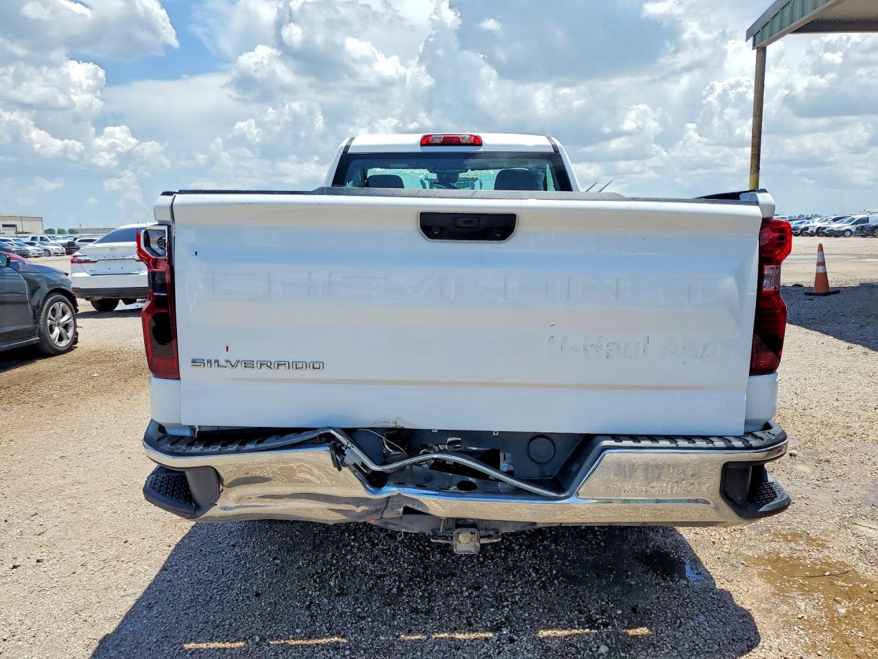 2025 Chevrolet Silverado 1500 VIN 3GCNAAED9SG385397 COPART salvage auction — Front End, AZ - CERTIFICATE OF TITLE (P), sold $9,300 on 2026-07-09 (photo 6)