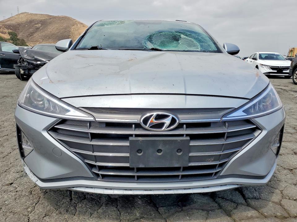 2020 Hyundai Elantra VIN KMHD84LFXLU936590 COPART salvage auction — FRONT END, Ca - Salvage Certificate, sold $3,050 on 2026-07-13 (photo 5)