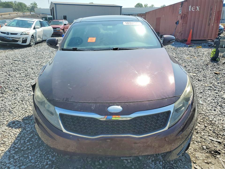 2013 Kia Optima VIN 5XXGN4A70DG247817 COPART salvage auction — FRONT END, Fl - Cert Of Title-Rebuildable Slvg, sold $425 on 2026-07-09 (photo 5)