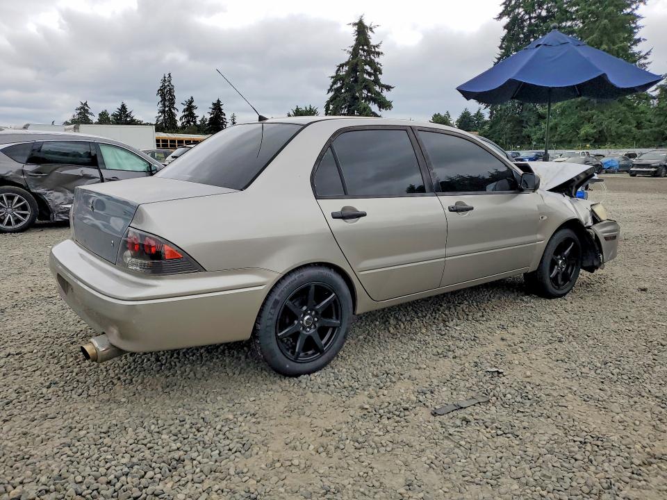 2003 Mitsubishi Lancer VIN JA3AJ26EX3U008876 COPART salvage auction — FRONT END, WA - BILL OF SALE, sold $175 on 2026-07-24 (photo 3)