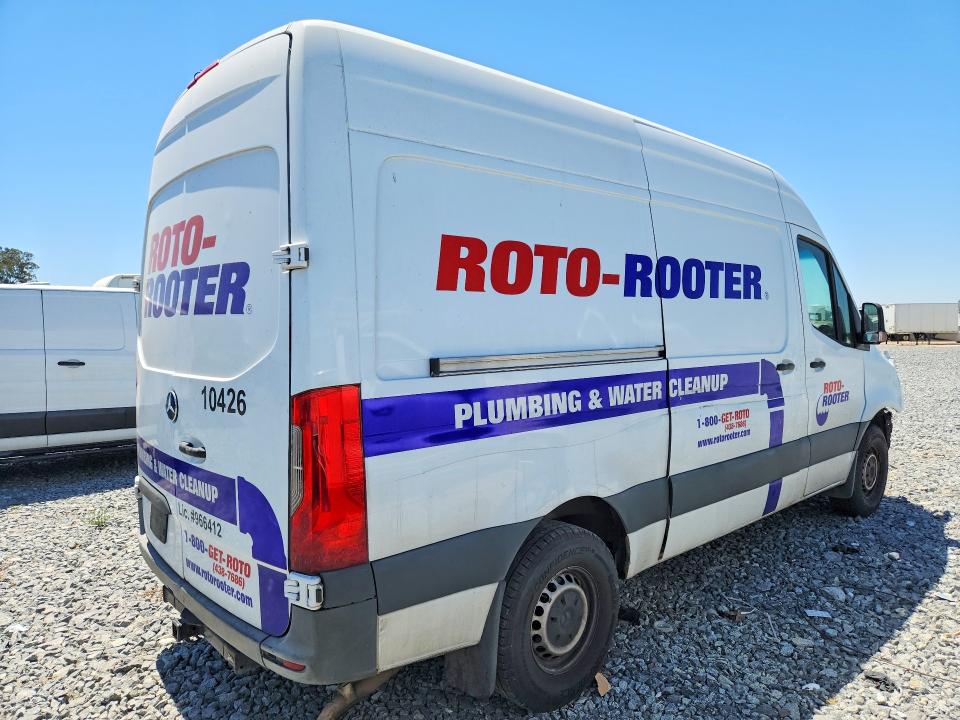 2020 Mercedes-benz Sprinter VIN W1W4EBHY9LP208547 COPART salvage auction — FRONT END, Ca - Salvage Certificate, sold $2,300 on 2026-07-22 (photo 3)
