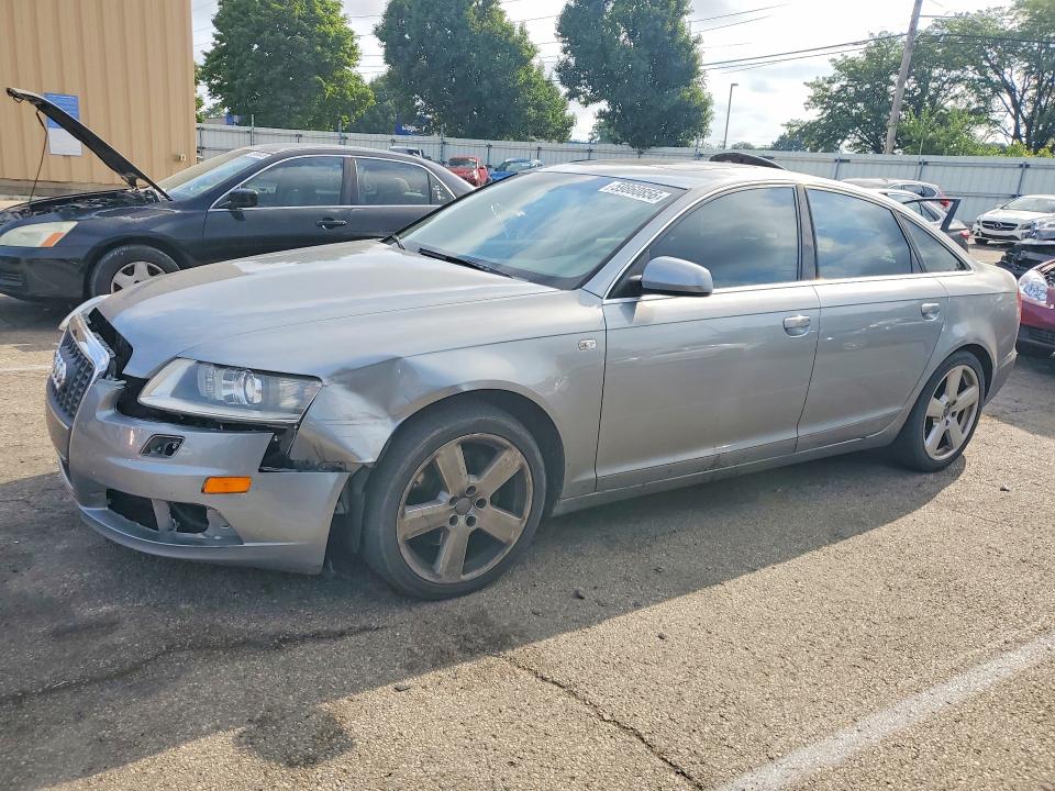 2008 Audi A6 VIN WAUDH74F68N163037 COPART salvage auction — FRONT END, Oh - Cert Of Title-Salvage, sold $350 on 2026-07-10 (photo 1)