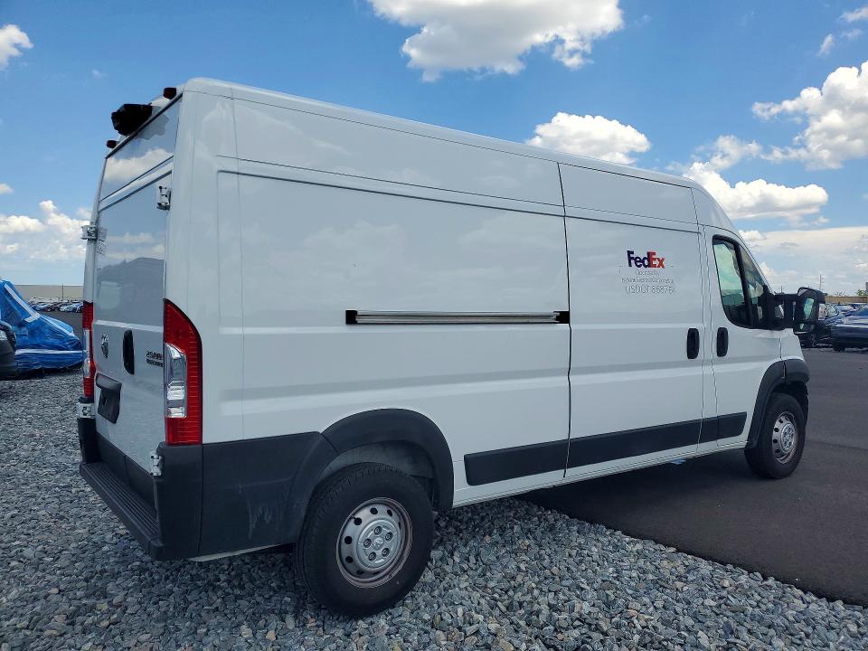 2023 Ram Promaster 2500 VIN 3C6LRVDG1PE563932 COPART salvage auction — FRONT END, Fl - Certificate Of Title (P), sold $6,700 on 2026-07-29 (photo 3)