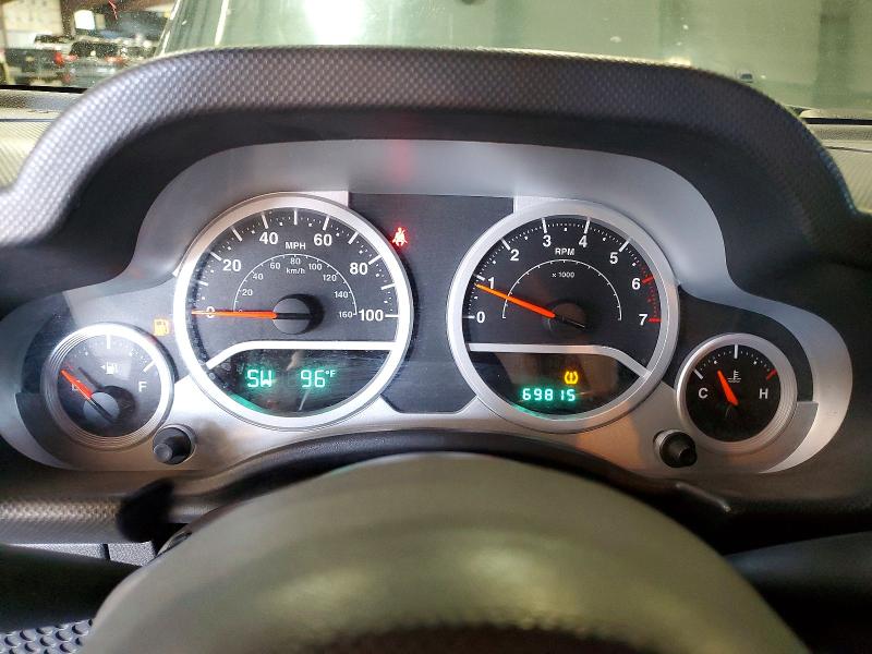 2010 Jeep Wrangler unlimited VIN 1J4BA5H17AL167899 COPART salvage auction — MINOR DENT/SCRATCHES, Ma - Certificate Of Title (P), sold $7,000 on 2026-07-27 (photo 9)