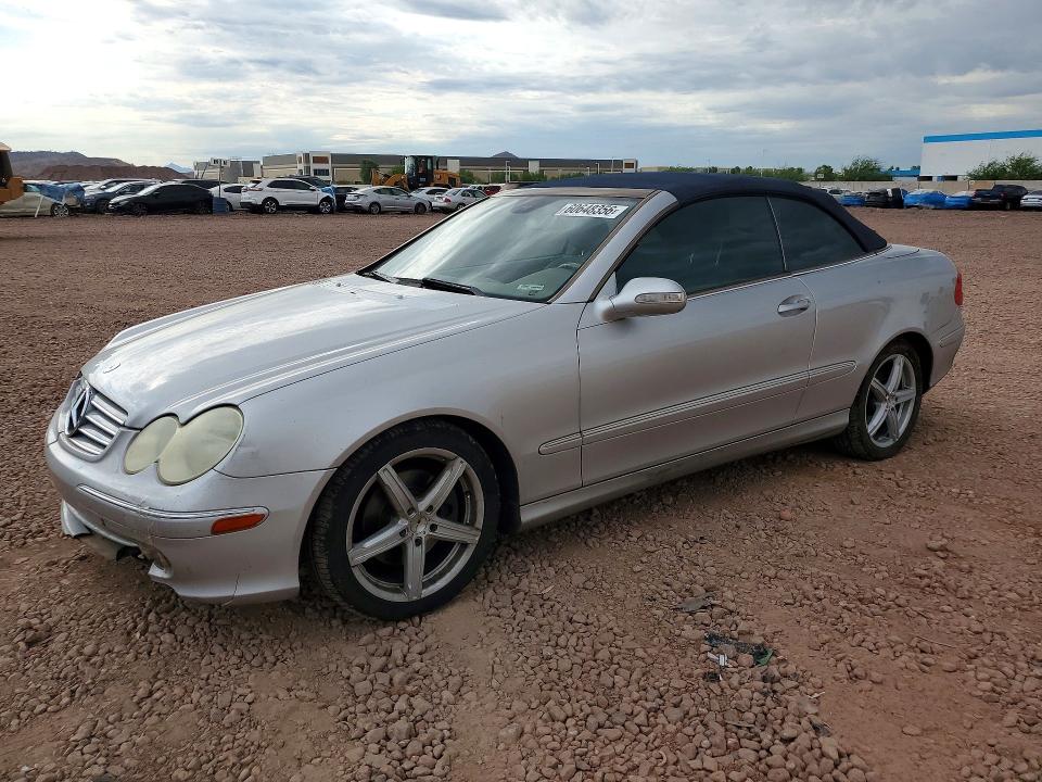 2005 Mercedes-benz Clk-class VIN WDBTK65G95T041313 COPART salvage auction — REAR END, Az - Cert Of Title - Salvage, sold $550 on 2026-07-23 (photo 1)