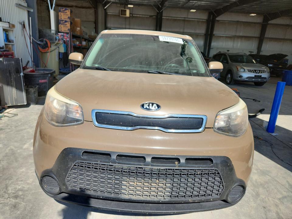 2016 Kia Soul VIN KNDJN2A22G7288249 COPART salvage auction — HAIL, Ne - Cert Of Title-Salvage, sold $250 on 2026-07-28 (photo 5)