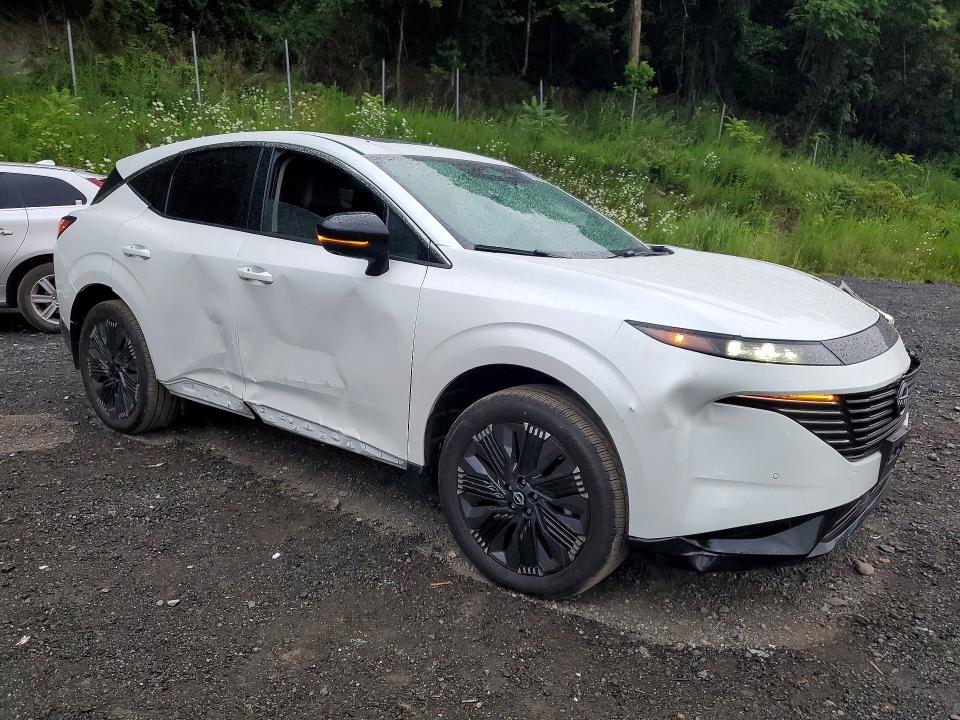 2025 Nissan Murano VIN 5N1AZ3DT2SC110688 COPART salvage auction — SIDE, Ny - Mv-907A Salvage Certificate, sold $9,300 on 2026-08-18 (photo 4)