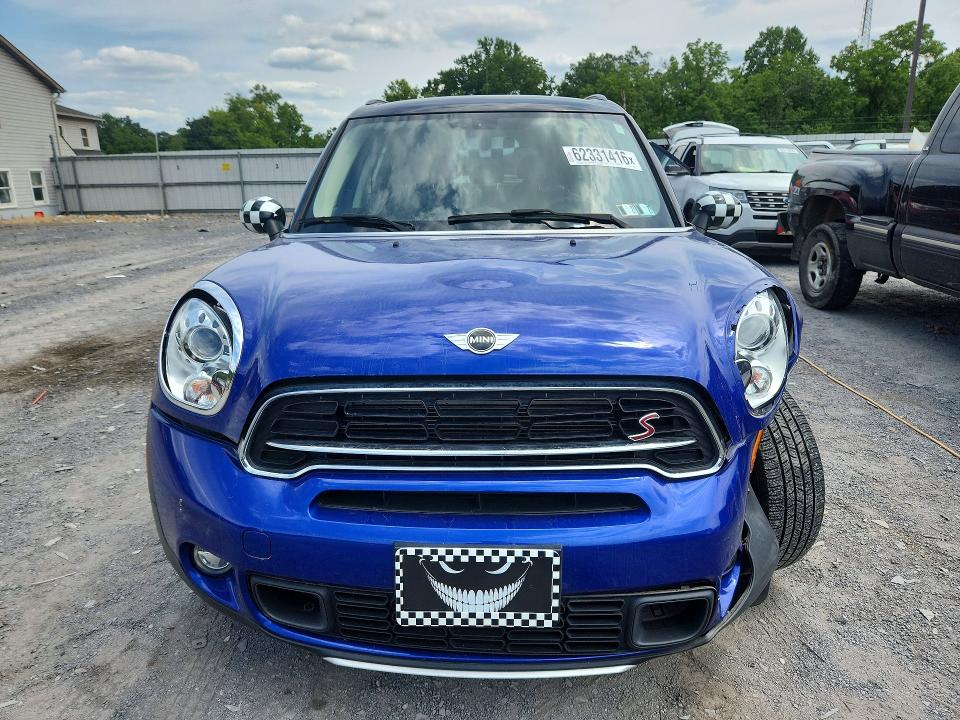 2016 Mini Cooper VIN WMWZC5C5XGWU02356 COPART salvage auction — FRONT END, Pa - Certificate Of Salvage, sold $2,750 on 2026-08-06 (photo 5)