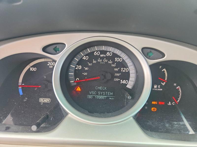 2007 Toyota Highlander VIN JTEDW21A070021293 COPART salvage auction — FRONT END, OH - CERT OF TITLE-SALVAGE, sold $475 on 2026-07-28 (photo 9)