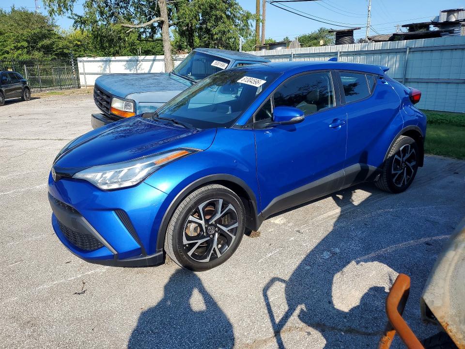 2021 Toyota C-hr VIN NMTKHMBX7MR126585 — COPART salvage auction photo