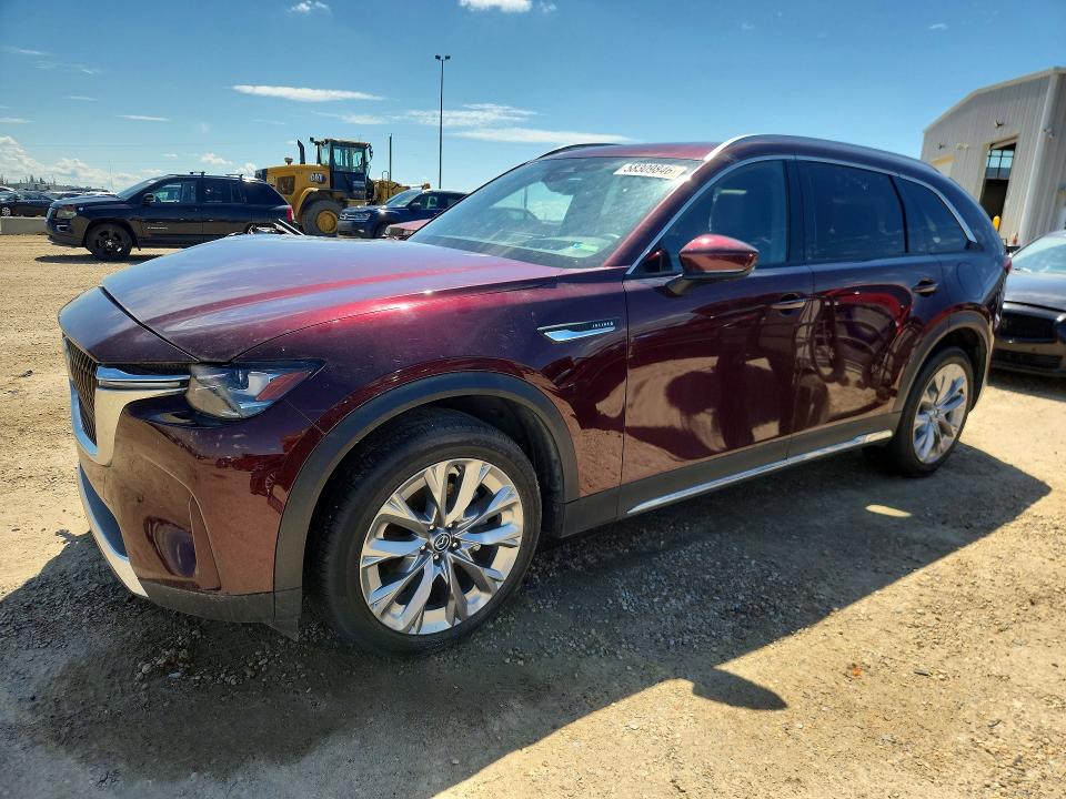 2025 Mazda Cx-90 VIN JM3KKDHC2S1243905 COPART salvage auction — MECHANICAL, AB - BOS - SALVAGE, sold $12,100 on 2026-07-16 (photo 1)