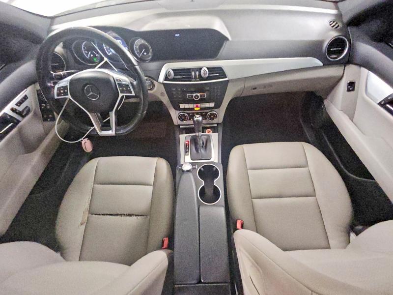 2014 Mercedes-benz C class VIN WDDGF8AB4EA892594 COPART salvage auction — MECHANICAL, TX - CERTIFICATE OF TITLE, sold $1,250 on 2026-08-13 (photo 8)