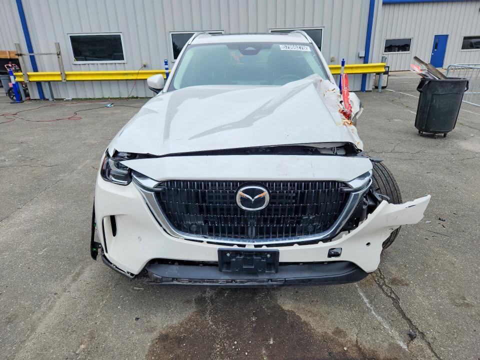 2025 Mazda Cx-90 VIN JM3KKBHA7S1238086 COPART salvage auction — FRONT END, NY - CERTIFICATE OF TITLE, sold $6,700 on 2026-07-23 (photo 5)