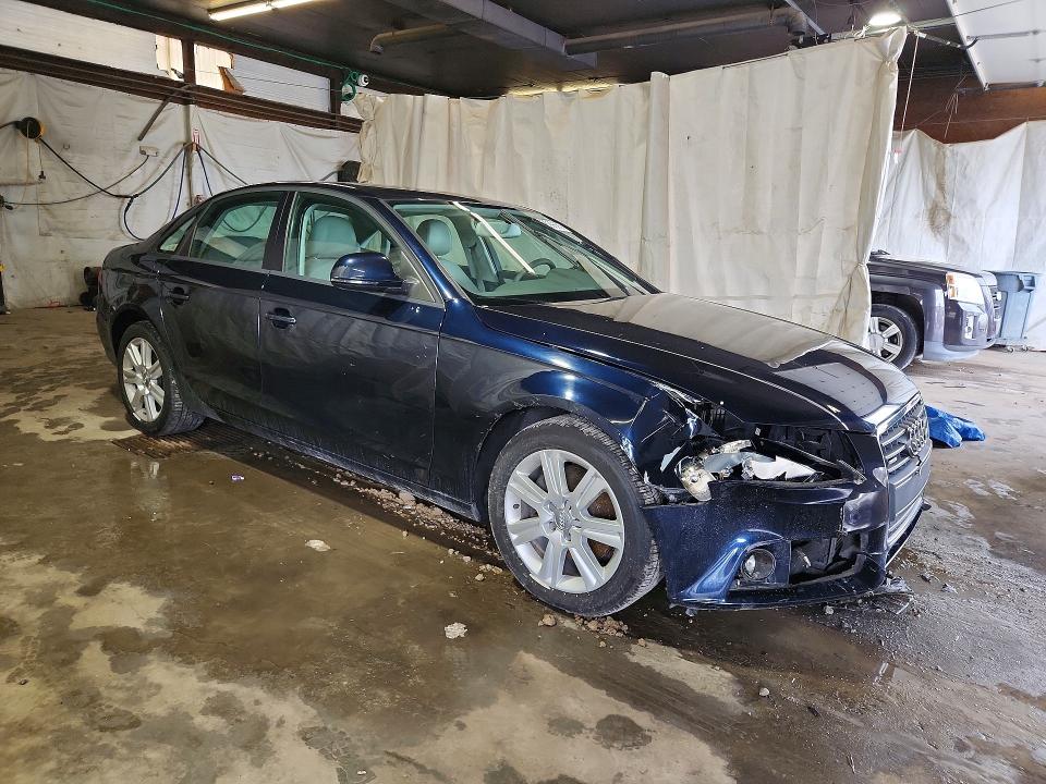2009 Audi A4 VIN WAULF78K79N073678 COPART salvage auction — FRONT END, PA - CERTIFICATE OF SALVAGE, sold $300 on 2026-07-16 (photo 4)
