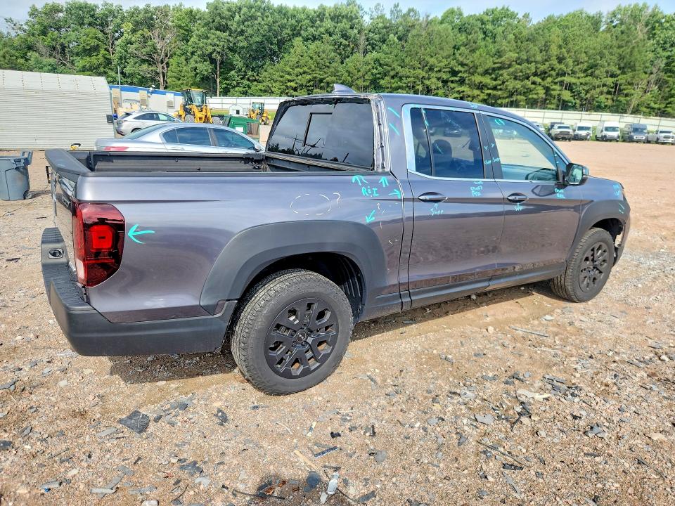 2023 Honda Ridgeline VIN 5FPYK3F59PB051792 COPART salvage auction — FRONT END, Va - Cert Of Title - Salvage, sold $13,400 on 2026-07-20 (photo 3)