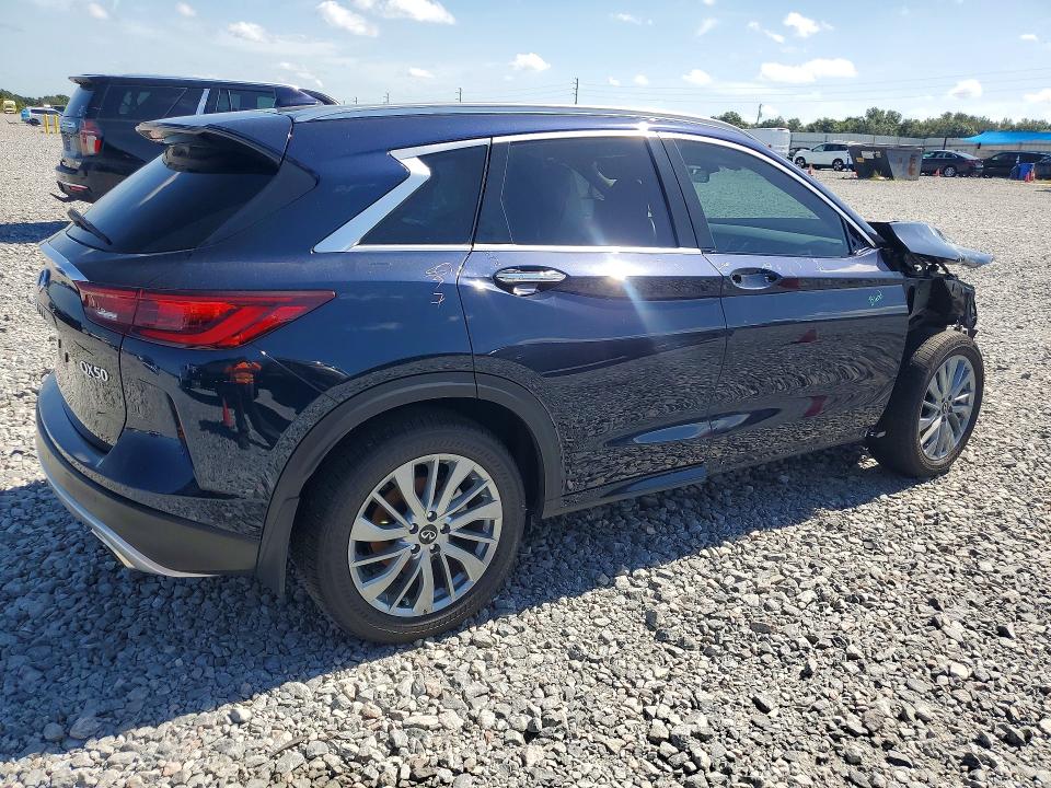 2025 Infiniti Qx50 VIN 3PCAJ5BB2SF107973 COPART salvage auction — FRONT END, Fl - Cert Of Title Slvg Rebuildable, sold $20 on 2026-07-31 (photo 3)