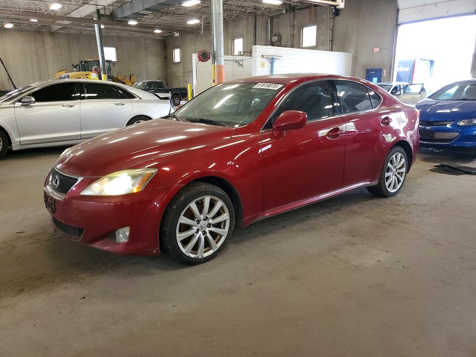 2008 Lexus Is 250 VIN JTHCK262585019071 COPART salvage auction — MINOR DENT/SCRATCHES, MN - CERTIFICATE OF TITLE, sold $1,550 on 2026-07-28 (photo 1)