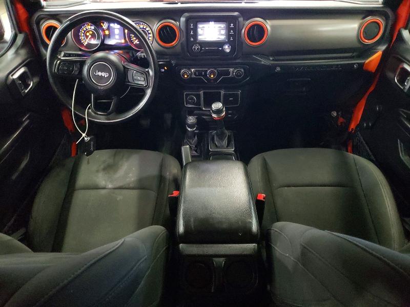 2018 Jeep Wrangler unlimited VIN 1C4HJXDG9JW172476 COPART salvage auction — FRONT END, VA - CERTIFICATE OF TITLE (P), sold $9,500 on 2026-07-24 (photo 8)
