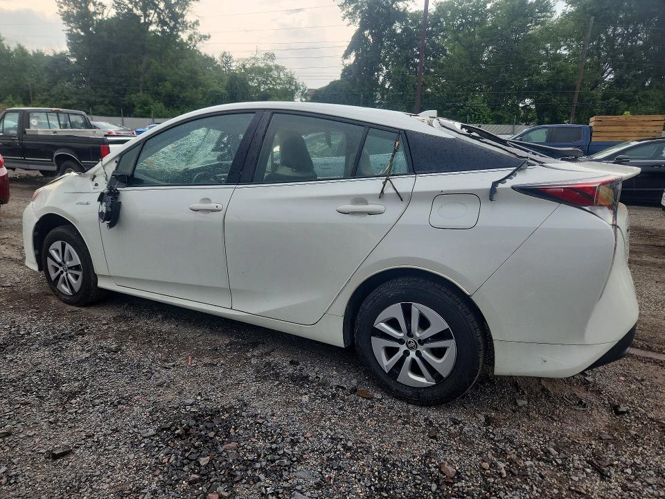 2016 Toyota Prius VIN JTDKARFU9G3020714 COPART salvage auction — ALL OVER, PA - CERTIFICATE OF SALVAGE, sold $4,950 on 2026-07-27 (photo 2)
