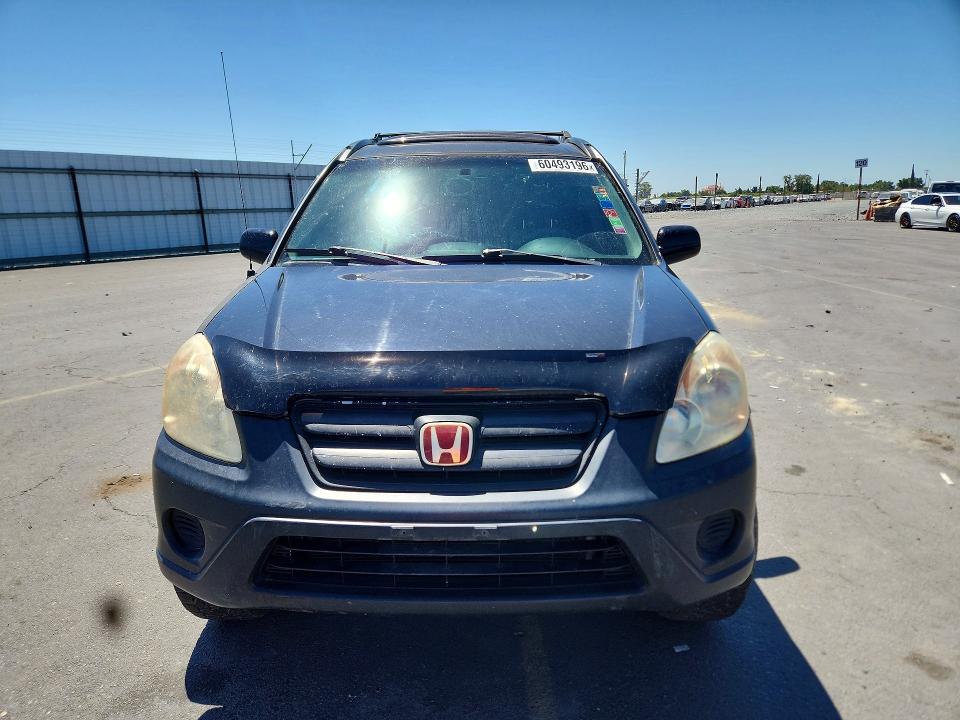 2006 Honda Cr-v VIN JHLRD78826C048737 COPART salvage auction — FRONT END, CA - SALVAGE CERTIFICATE, sold $175 on 2026-07-27 (photo 5)