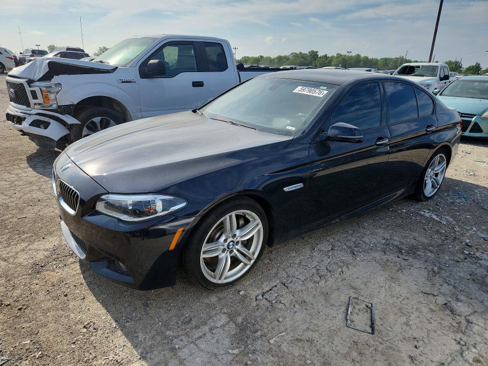 2014 BMW 5 series VIN WBA5B3C58ED539083 COPART salvage auction — MECHANICAL, IN - CERTIFICATE OF TITLE, sold $2,600 on 2026-07-10 (photo 1)