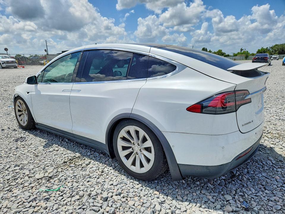 2016 Tesla Model x VIN 5YJXCBE2XGF027827 COPART salvage auction — FRONT END, MA - CERTIFICATE OF TITLE (P), sold $6,900 on 2026-07-31 (photo 2)